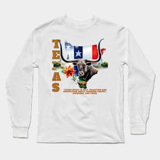 The Texan Spirit Long Sleeve T-Shirt